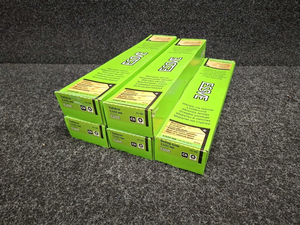1591338-1 5000 pcs Banded Truss screw 4.2x55mm, Essve