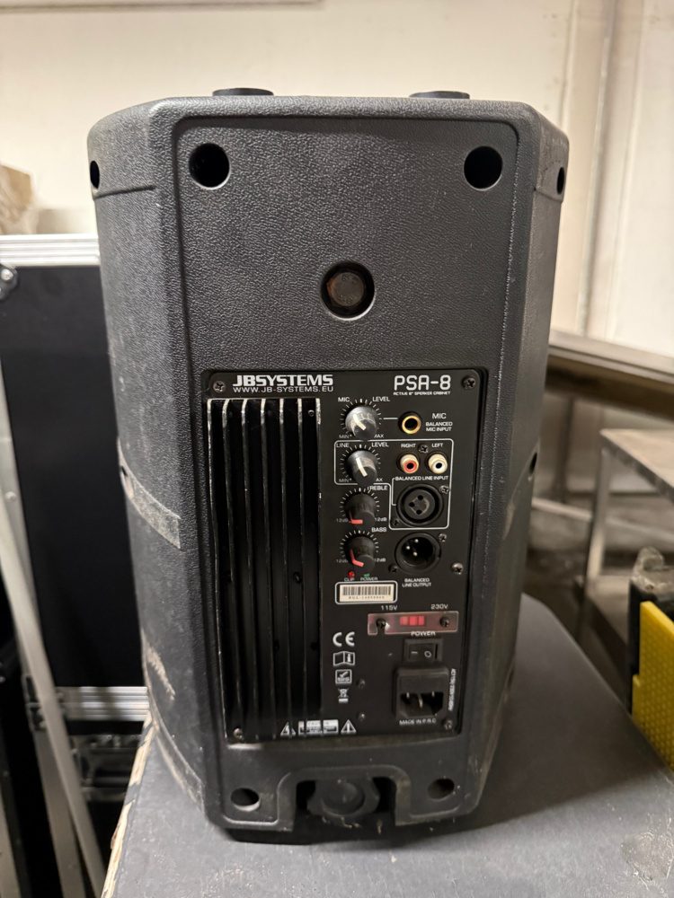 1563489-3 Aktiv högtalare – JB Systems PSA-8