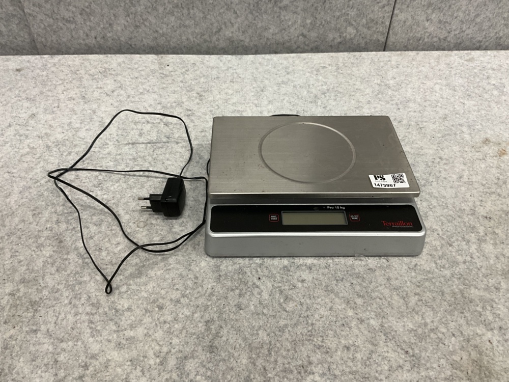 1473967-1 Digital scale - Terraillon professional pro 15 kg