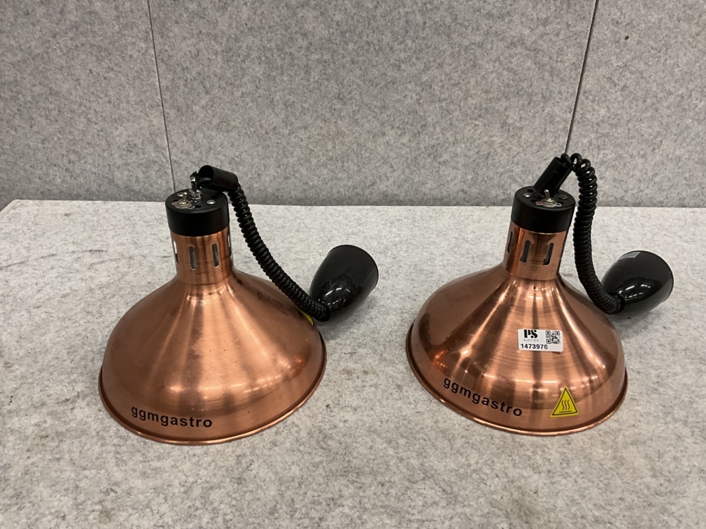 1473976-1 2 pcs. heat lamps - GGM Gastro