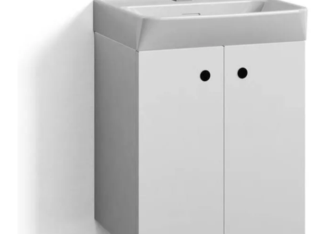 Washbasin cabinet Svedbergs Intro Udel 45 white