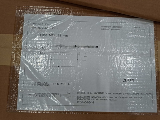 1590748-14 Bänkskiva Svedbergs Sirius 120 V 120x45