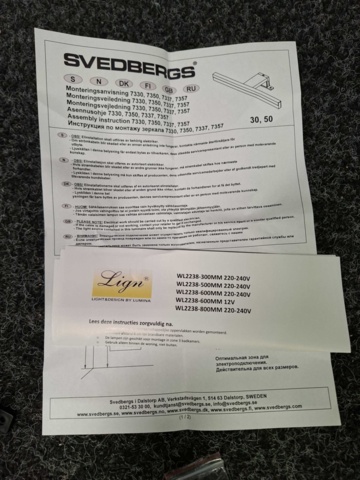1591141-3 LED-Lampa Svedbergs 50 svart matt