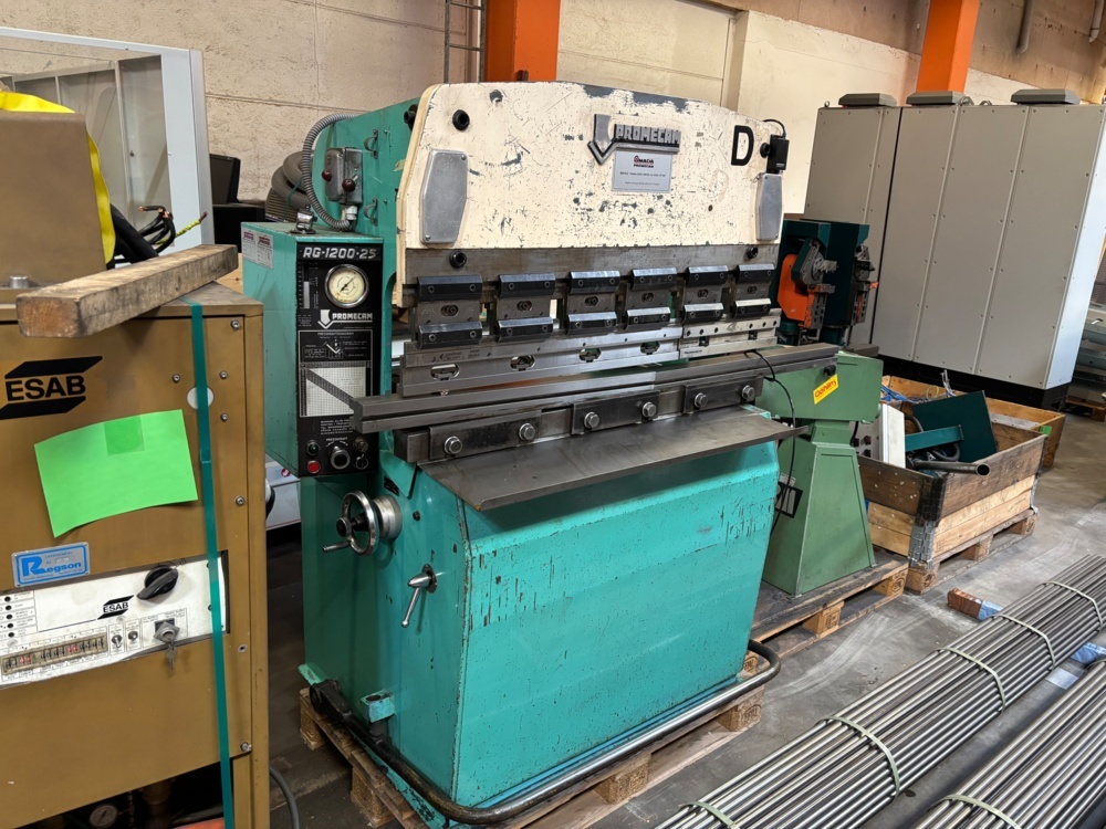 1563499-1 Hydraulisk kantpress - Promecam RG-1200-25