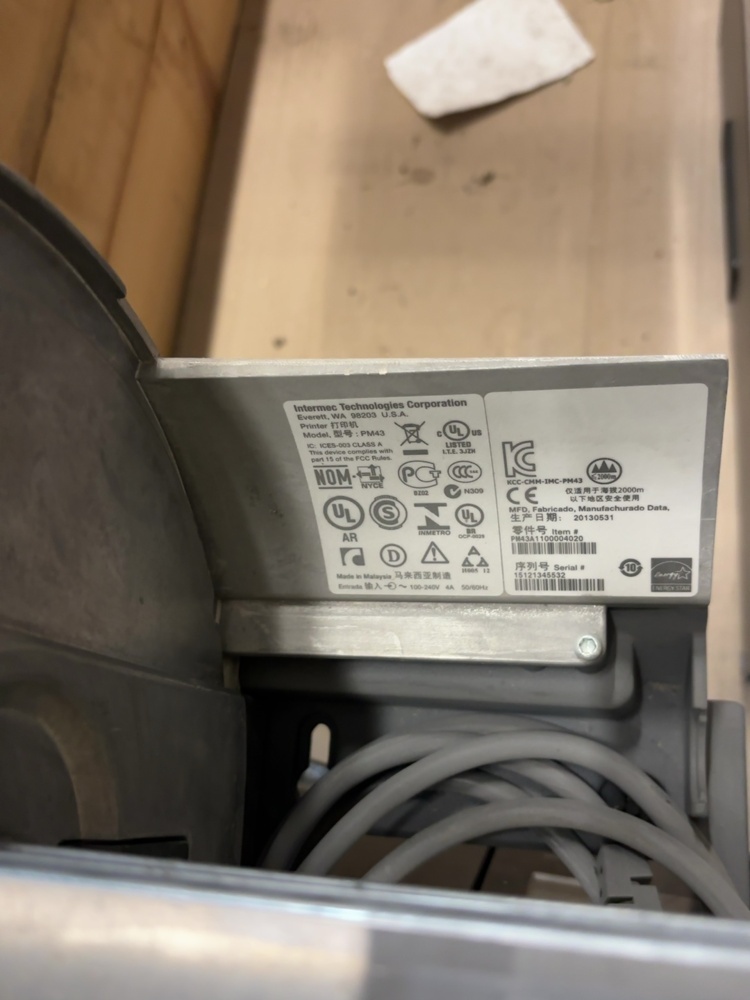 1373271-2 Etikettskrivare - Intermec PM43