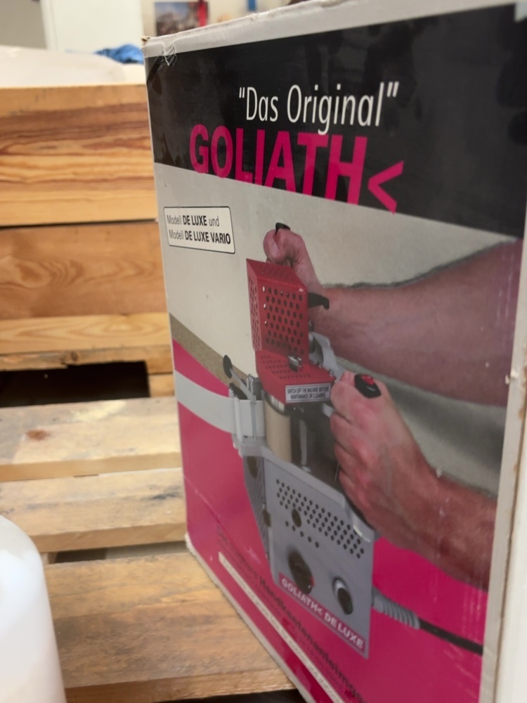 1373279-1 Kantlistmaskin - Goliath De Luxe / De Luxe Vario