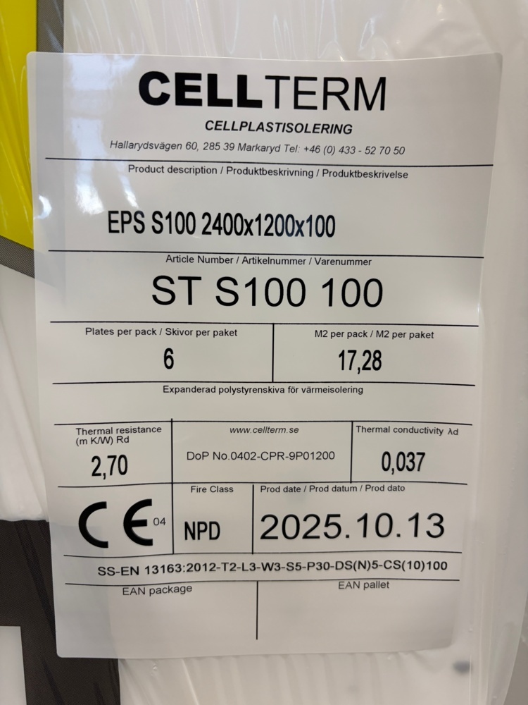 1591448-2 Cellplast EPS S100 518.3 m2