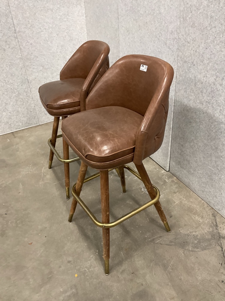1473985-2 2 upholstered bar stools