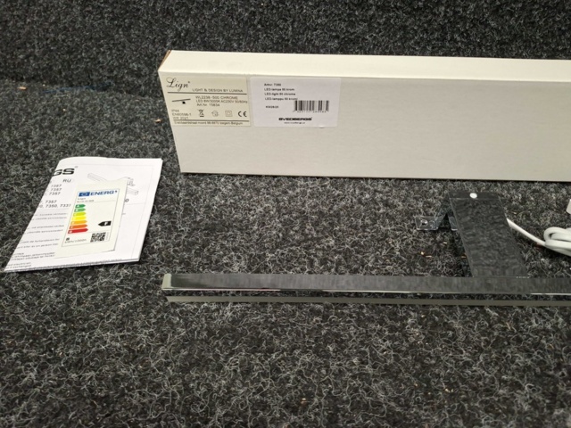1590760-4 LED-lampa Svedbergs 50 Krom