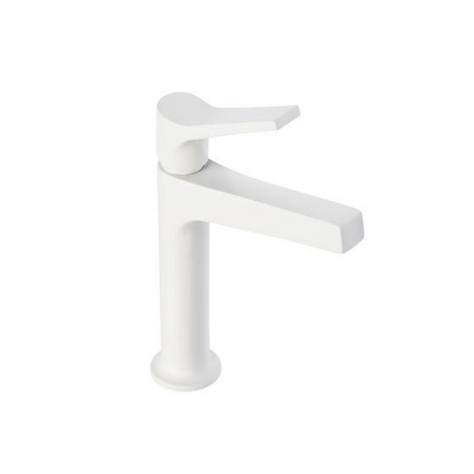 1591276-1 Sink mixer Svedbergs Twit, white matt