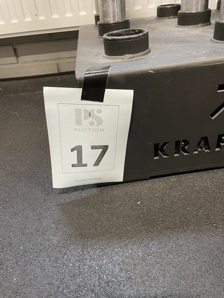 1590217-1 Barbell rack for 9 bars
