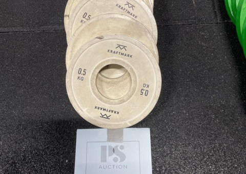 Change Plate 0.5 Kg, 12 pcs - Kraftmark
