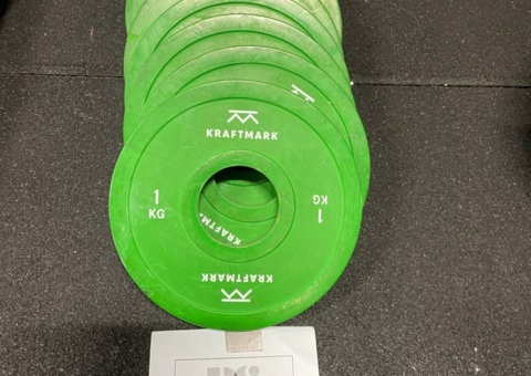 Change Plate 1 Kg, 12 pcs - Kraftmark