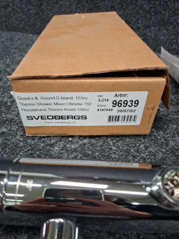 1590852-3 Duschblandare Svedbergs Quadra krom med 150cc