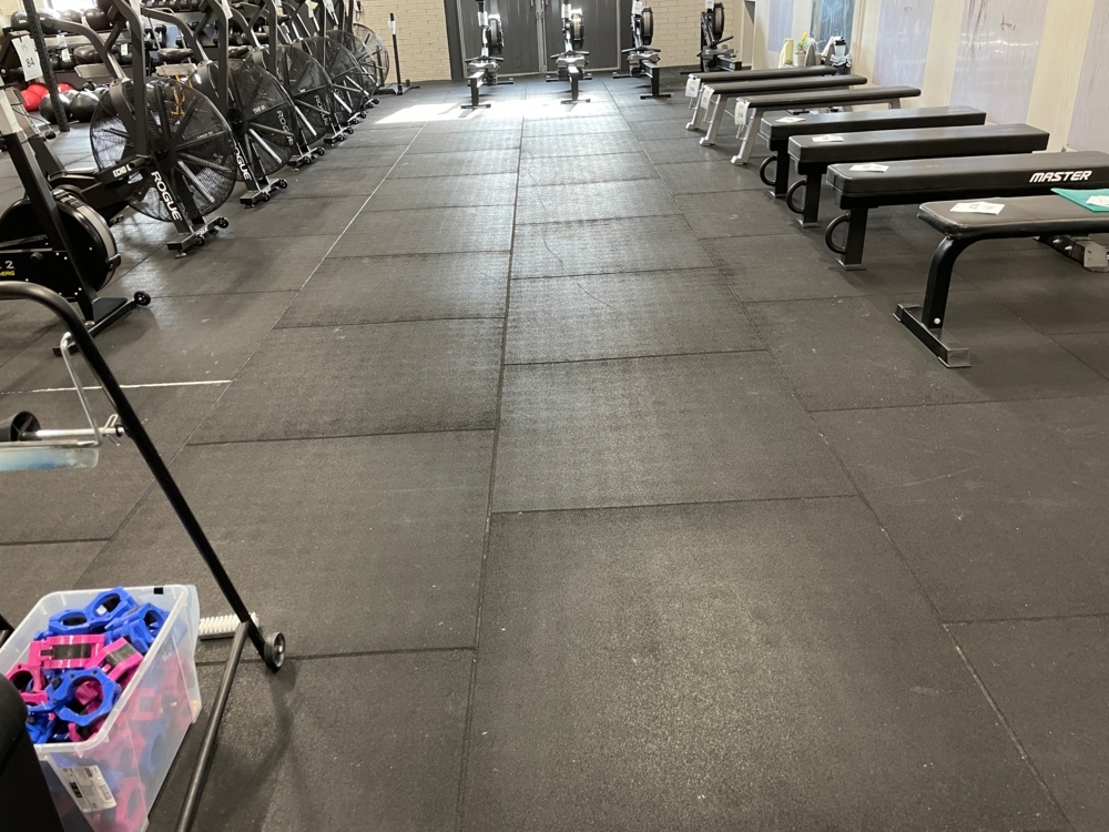 1590341-1 Stockz Fitness Tile floor tiles approx. 250 m2