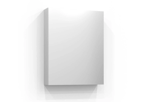 Mirror cabinet Svedbergs Dalby 1-Spg 55 White