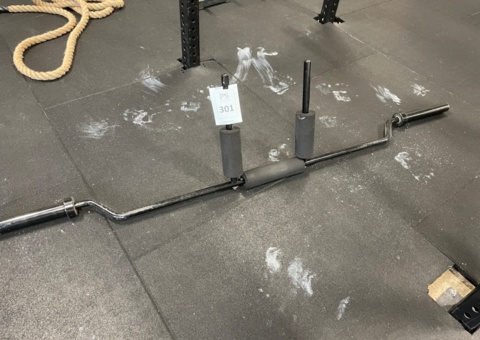Barbell Safety Squat Bar Chrome