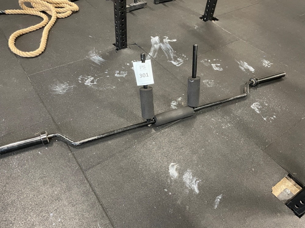 1590301-1 Barbell Safety Squat Bar Chrome