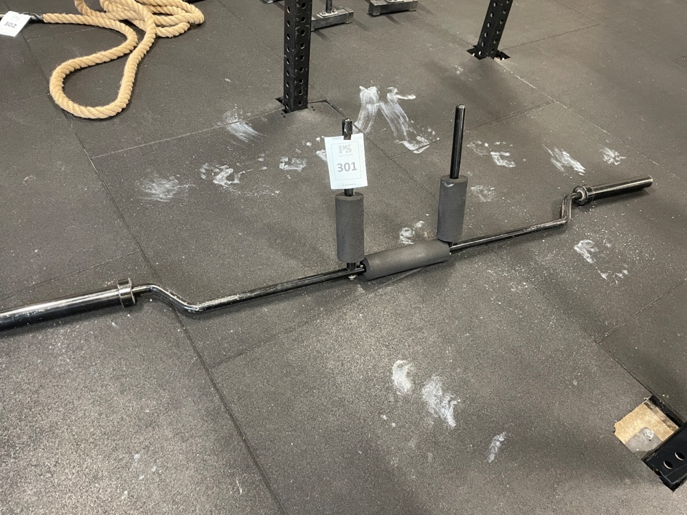 1590301-2 Barbell Safety Squat Bar Chrome