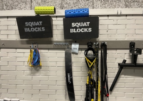 Various tools on the wall