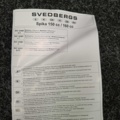 1590957-5 Badkarsblandare Svedbergs Spika 150CC, Mattsvart