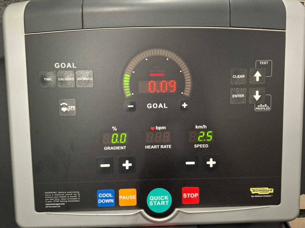 1591501-2 Treadmill, TechnoGym DAK6EL