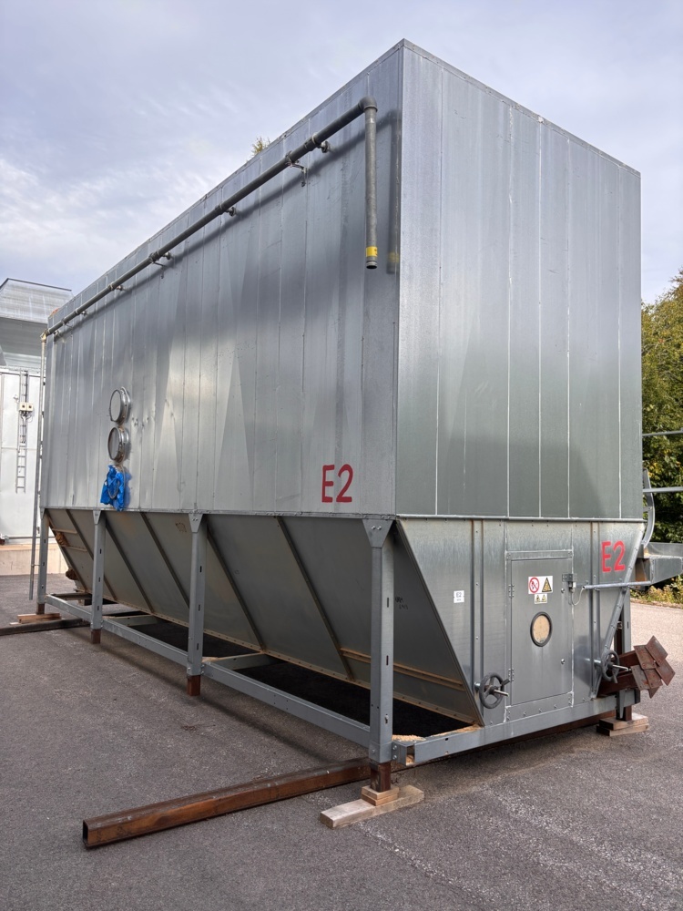 1373288-2 Industriell material-/spånsilo med fläktar och utmatning - E2