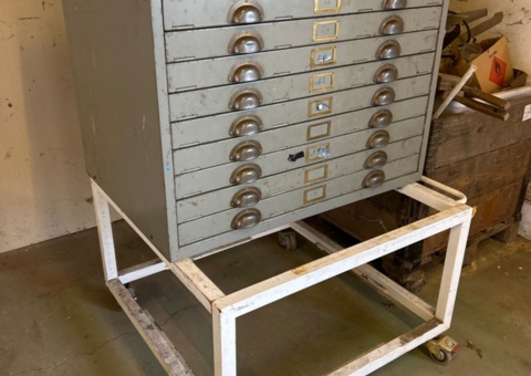 Tool cabinet with contents - Rosengrens