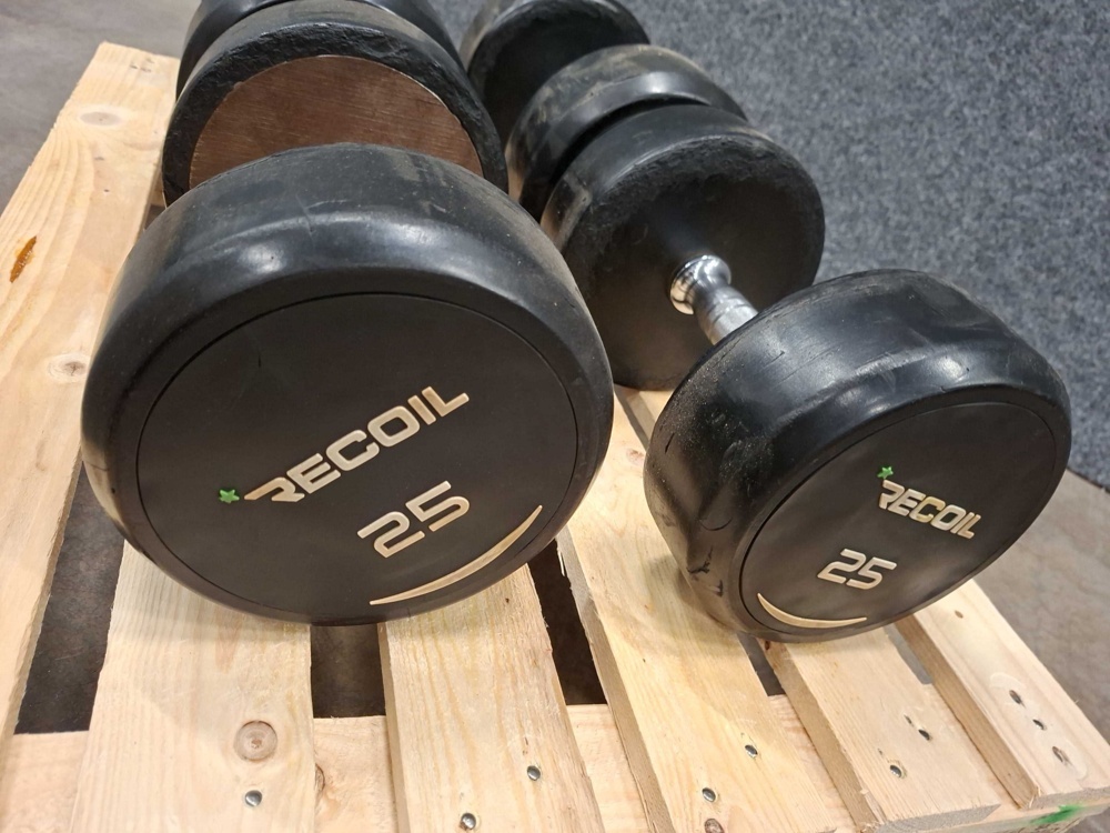 1591519-2 Dumbbells, Recoil 25 & 27.5kg