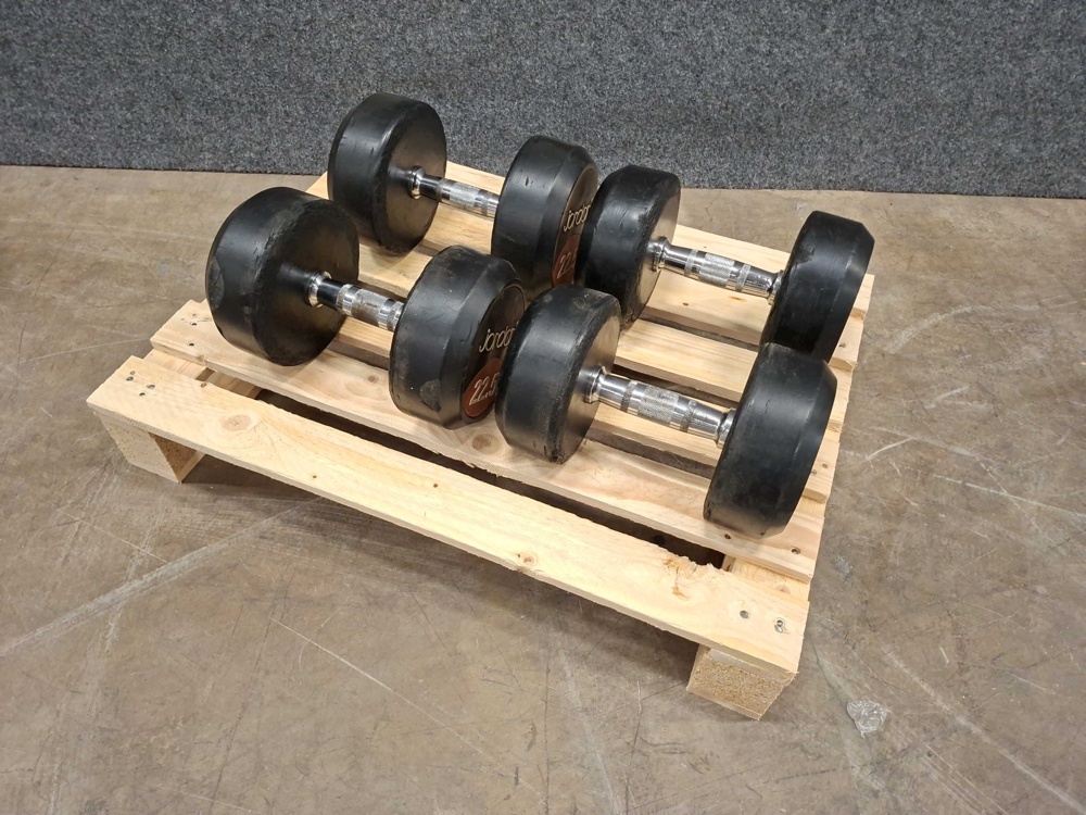 1591522-1 Dumbbells, Jordan 20 & 22.5kg