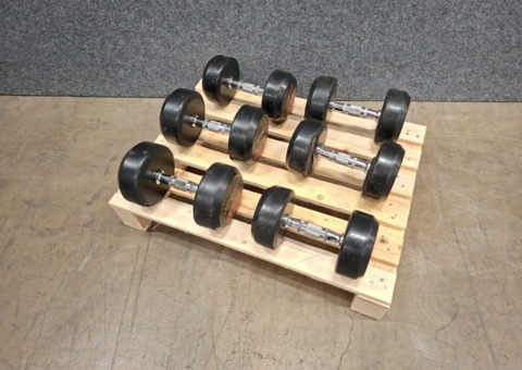 Dumbbells, Jordan 12, 15 & 17.5 kg