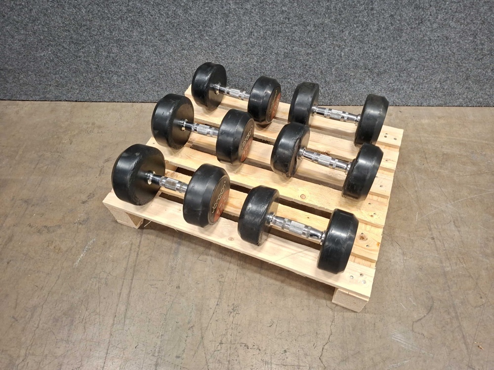 1591523-1 Dumbbells, Jordan 12, 15 & 17.5 kg