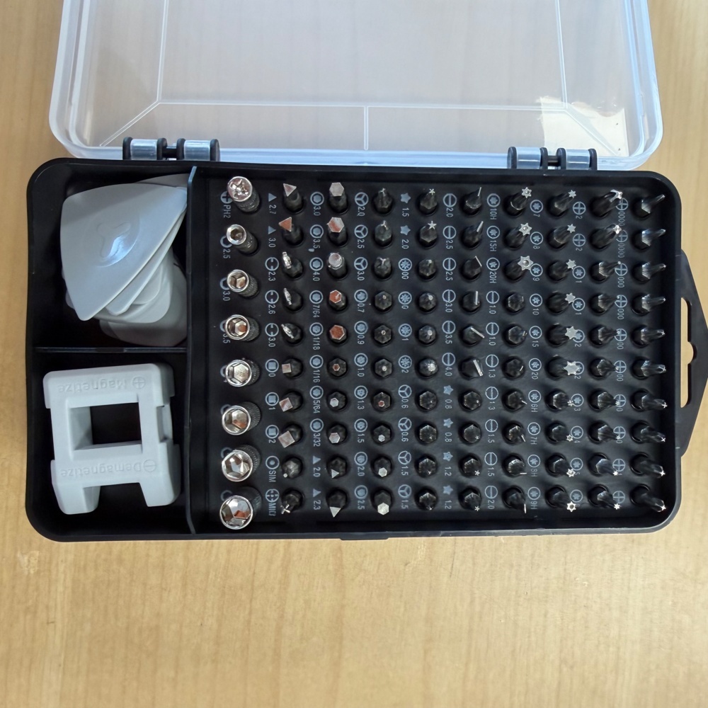 1591461-2 3 pcs 115-piece Screwdriver Set for Precision Work - Free Shipping