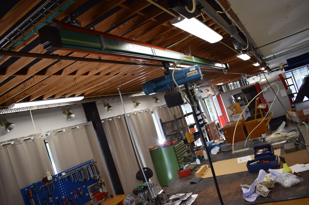 1452846-1 DEMAC 500 kg overhead crane