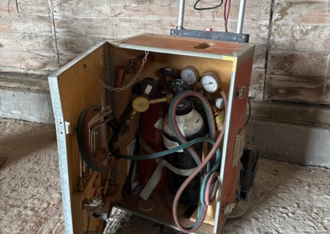 Gas welding equipment with accessories - AGA