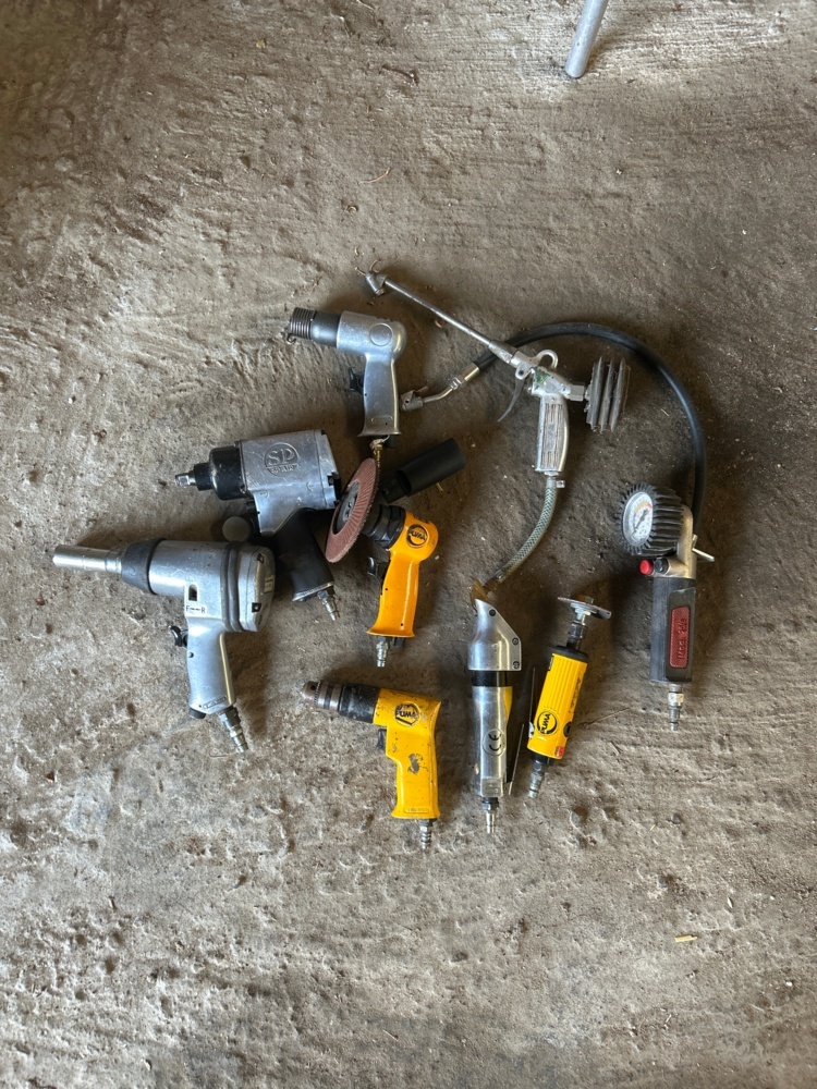 1497760-1 Compressed air tools 9 pcs - Puma, SP Air, etc.