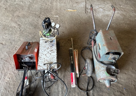 Welders 3 pcs - Hägglunds, 3E Electronic and Einhell