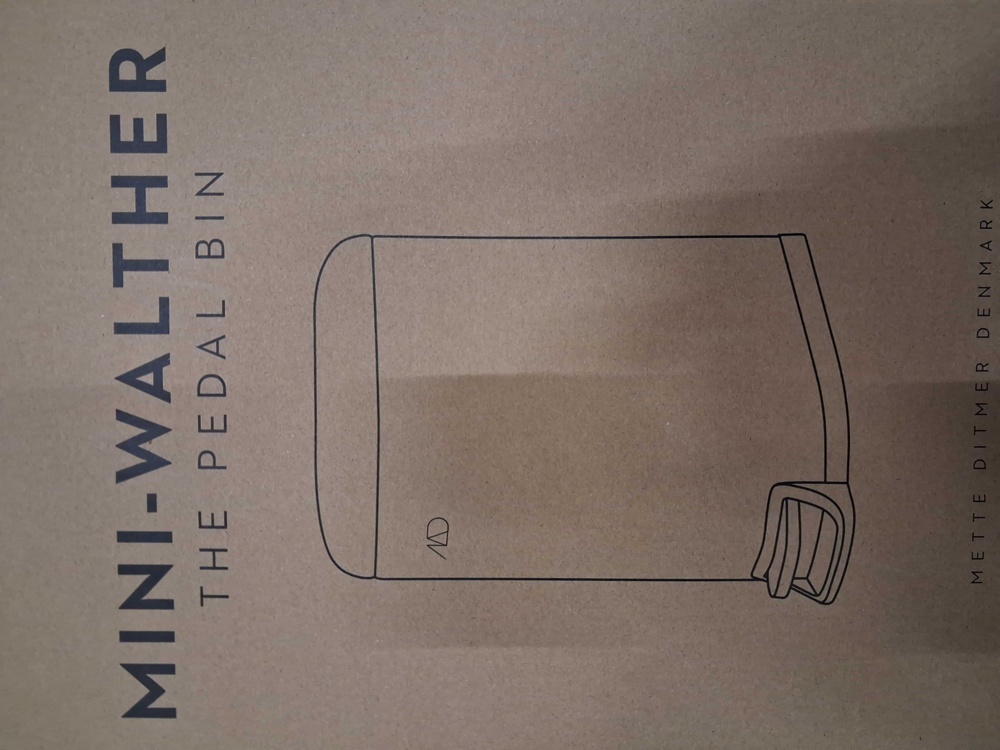 1584948-2 Pedalhinkar, 2 st - Mette Ditmer, MINI-WALTHER, 5 l, brun