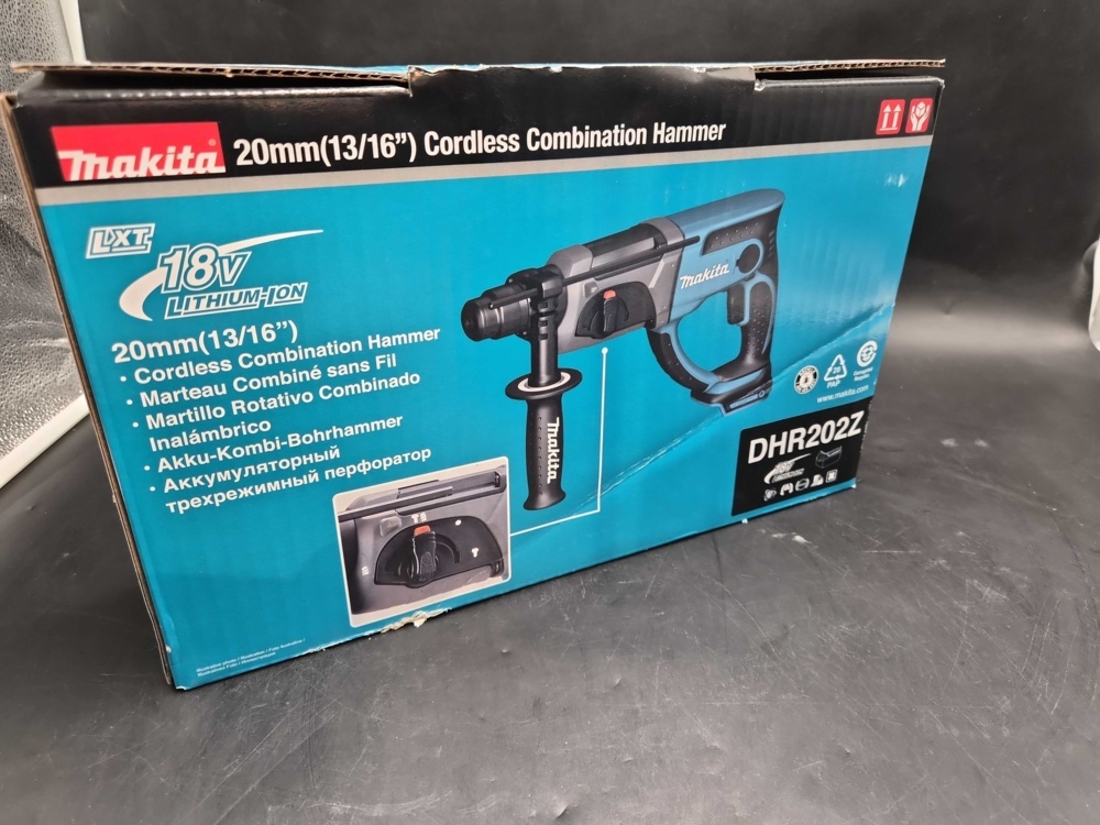 1591577-2 Kombihammare, 1 st - Makita DHR202Z, 18 V, SDS-Plus