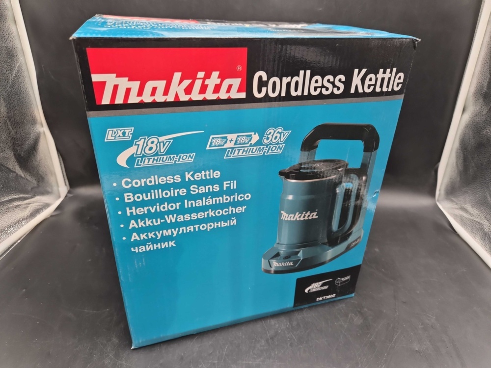 1591586-2 Vattenkokare, 1 st - Makita DKT360Z, 2 x 18 V, 0,8 liter