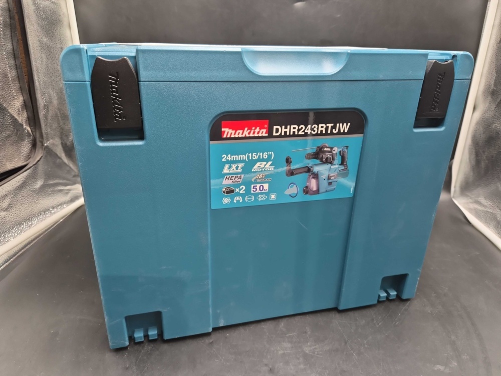 1591587-2 Kombihammare, 1 st - Makita DHR243RTJW, 18 V, 2 x 5,0 Ah, HEPA