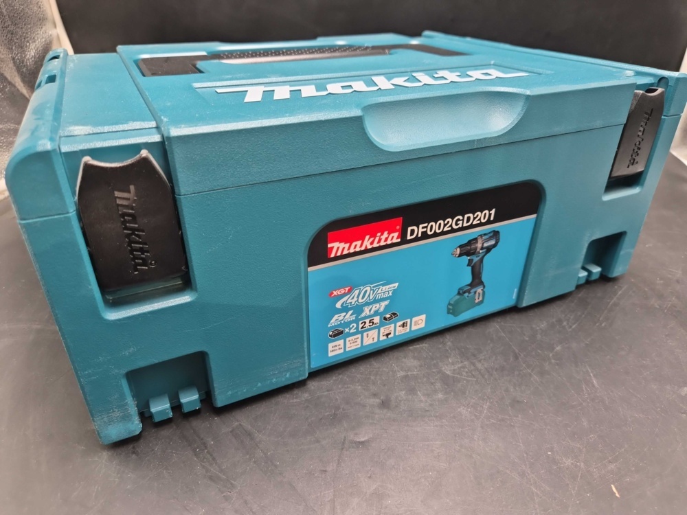 1591599-2 Borrskruvdragare, 1 st - Makita DF002GD201, 40 V max, 2 x 2,5 Ah