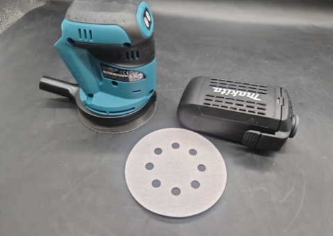 Excenterslip, 1 st - Makita DBO180, 18 V, 125 mm