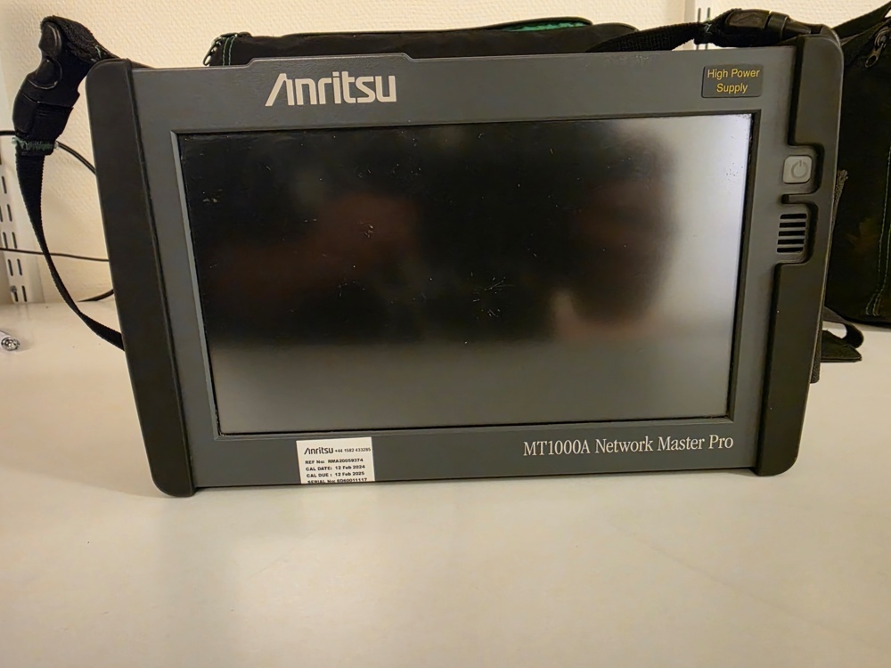 1373620-2 Nätverkstestare med OTDR-modul och tillbehör - Anritsu MT1000A Network Master Pro