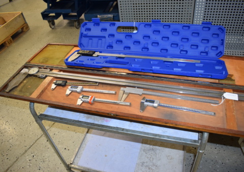 Calipers, approx. 7 pcs.