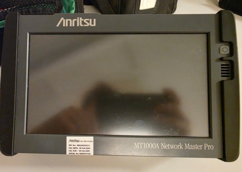 Nätverkstestare med OTDR-modul och tillbehör - Anritsu MT1000A Network Master Pro