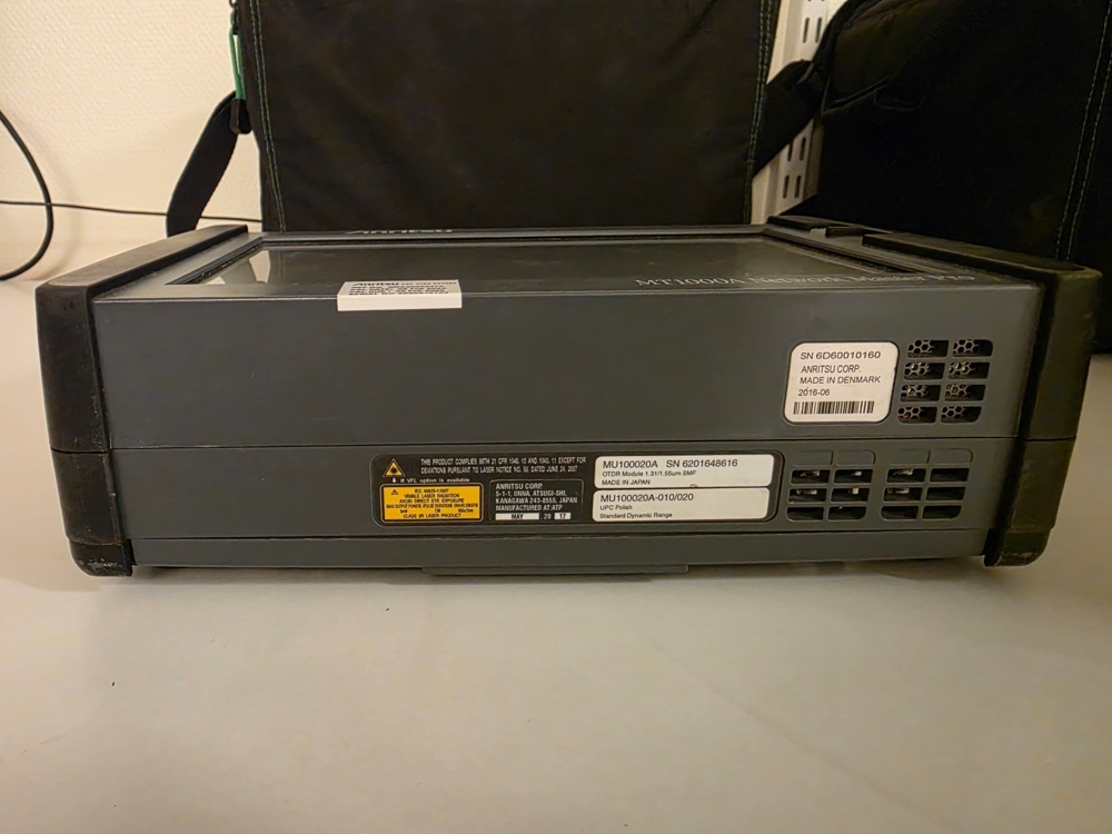 1373623-2 Nätverkstestare med OTDR-modul och tillbehör - Anritsu MT1000A Network Master Pro