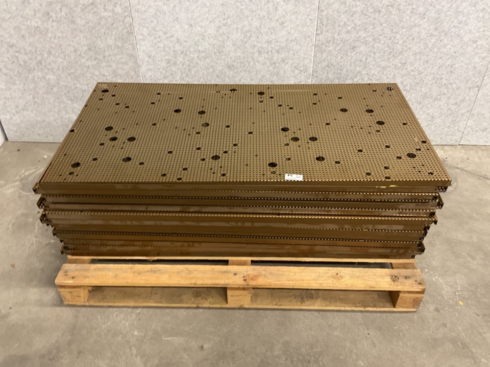 1474005-1 20 copper-colored metal ceiling tiles