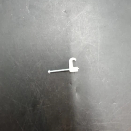 1590398-1 Cable holders, 14 000 pcs - white, oval