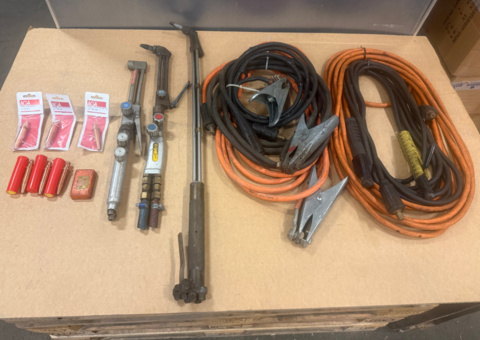 Various welding cables and accessories